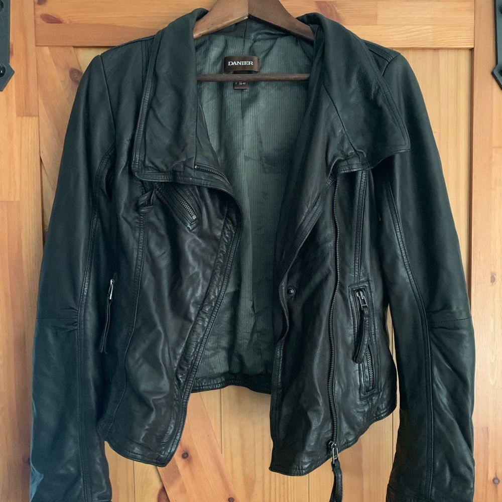 Leather Women’s Coat